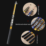 Carbon Telescopic Fishing Rod