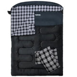 Double Flannel  Sleeping Bag for Adults
