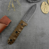Fixed Blade Tactical Knife D2 Steel Blade