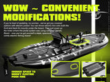 Single Inflatable Fishing Kayak Upgraded Version