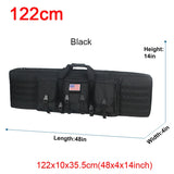 LQARMY 32 38 42 48 inch Tactical Double Rifle Case