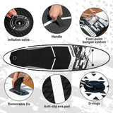 SUP Inflatable Paddle Board, WHITE FIRE