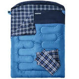 Double Flannel  Sleeping Bag for Adults