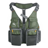 Breathable Fishing Vest with Zippered Pockets