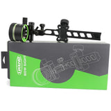 Compound Bow Sight 5-Pin 0.019" Fiber Optic Adjustable