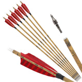12 PCS 30-inch Archery Carbon Arrows