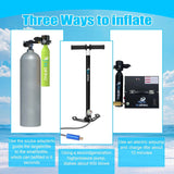 0.5L Portable Mini Diving Cylinder Kit