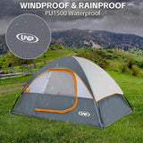 2-4 Person Waterproof Windproof Dome Tent for Outdoor Adventures