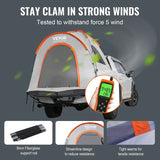 Pickup Truck Tent With Rain Layer And Carry Bag