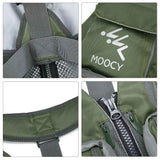 Breathable Fishing Vest with Zippered Pockets