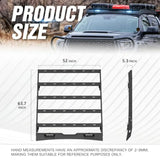 Roof Rack Cargo Basket for 2007-2021  Tundra CrewMax