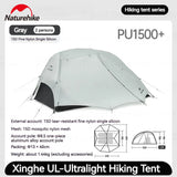 Ultralight Portable 2 Person 3 Seasons Tent