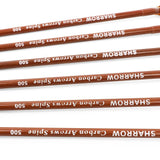 Mixed Carbon Arrows, 12 pcs, 31.5 Inch Spine