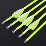 Archery Carbon Arrows, 12 pcs, 30 Inch Spine