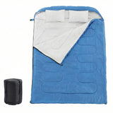 Double Sleeping Bag for Adults with Pillow