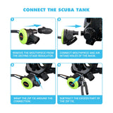 Scuba Diving Equipment with Diving Mask