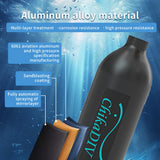 Mini Scuba Tank with Mask