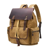 Vintage Waxed Canvas Backpack