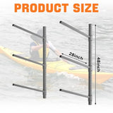 Heavy-Duty Wall-Mounted Kayak Rack