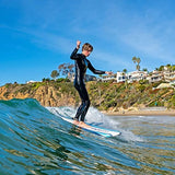 Soft Top Foam 7' Surfboard in Blue Pinline