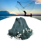 6.5 x 33ft Gill Net Fishing Drag Net W/ 1.5in / 15mm Mesh