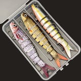 Slow-Sinking Lifelike Fishing Lure Kit