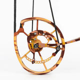 Short Axis Compound Bow Set Kit 30-60Lbs Adjustable Draw Weight Ambidextrous