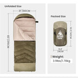 3 Season Extra-Wide Sleeping Bag