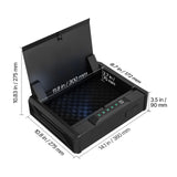 Handgun Safe Fingerprint/Password/Key