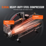 Train Horns Kit 4 Trumpet Air Horn Kit 150dB