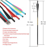 Aluminum Crossbow Bolts