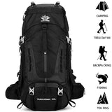 50L Hiking Backpack with rain cover