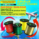 8-Strand Braided PE Fishing Line