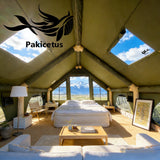 Upgraded Inflatable Tent, No Assembly Glamping House
