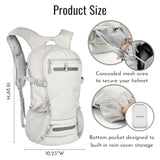 Durable Hydration Backpack with Insulated Bladder Compartment