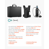 Mini Scuba Tank 0.5 L/1.9 L Portable Diving Tank