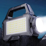 Solar Camping Lantern Long Range Powerful Solar Spotlight