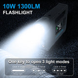 5-in-1 Car Jump Starter with Air Compressor Portable Flashlight