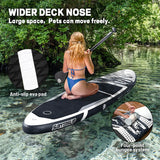 SUP Inflatable Paddle Board, WHITE FIRE