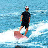 Electric Surfboard in Carbon Fiber Jet Surfboard 15 kW Seaside