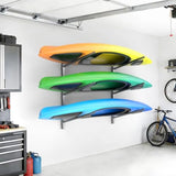 Heavy-Duty Wall-Mounted Kayak Rack
