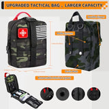 252 Pc Survival Kit Mini First Aid Kit