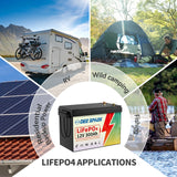 12V 300Ah LiFePO4 Lithium Battery With 200A BMS 8000+ Cycles