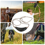 Handmade Leather Shepherd Sling Rope Strap Throwing Sling