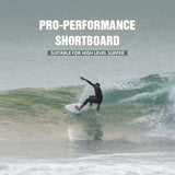 6'1" Shortboard 900 FRP with Fin Set and Leash