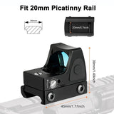 Mini MR Red Dot Sight Collimator Rifle Reflex Sight Scope