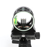 Archery Bow Sight 5 Pin Long-Range Adjustable Fiber Optic