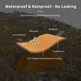 Cloud-Up 3 Person Lightweight Backpacking Tent with Footprint