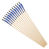 Archery Arrows 12pcs 32inch Wooden Shaft