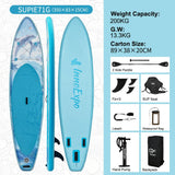 Non-Slip Water Sport Paddleboard with Accessories